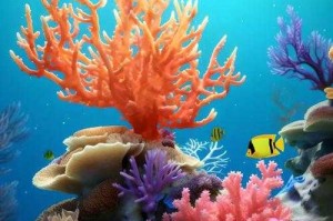 海洋守护者迷你世界怎么做 建筑 怎么做，珊瑚