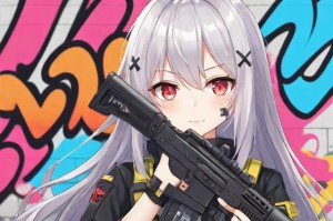 涂鸦少女视频和平精英怎么弄