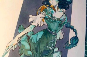 渔女第五人格简单绘画