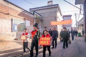 深州现役军人荣立二等功喜报送达