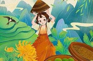 清明节手绘插画集：传统习俗与自然美景