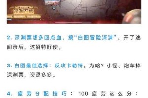 深渊模式通关秘籍：最强技巧与必备攻略