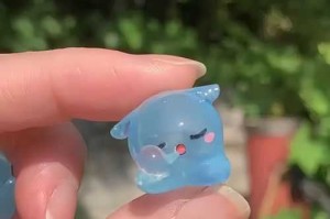 海鲜市场迷你微缩世界盲盒，工作室，迷你 荧光颜料