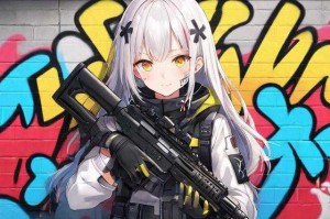 涂鸦少女视频和平精英素材