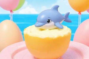 海豚蛋仔派对制作方法视频 制作方法 海豚 面糊