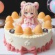 江门蛋仔派对生日蛋糕 生日蛋糕，蛋糕 鸡蛋仔