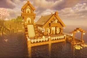 海底别墅我的世界小型 建筑，海底，建筑