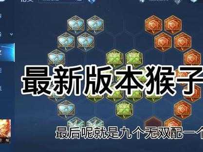张大仙猴子教学视频：国服第一猴子实战技巧与出装铭文解析