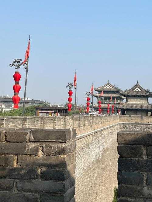 西安古城墙高清实拍图片大全 - 历史遗迹摄影指南