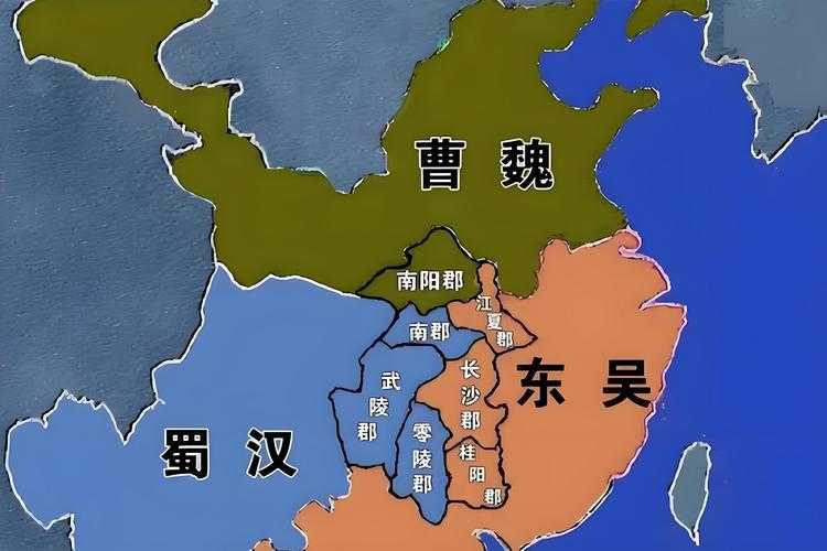 三国发展历程图:从群雄割据到天下归晋