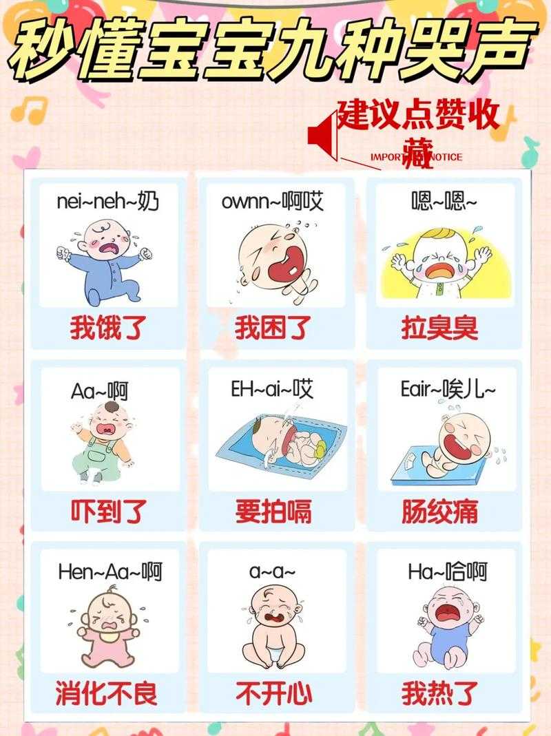 母乳喂养指南:宝宝哭声翻译与应对技巧