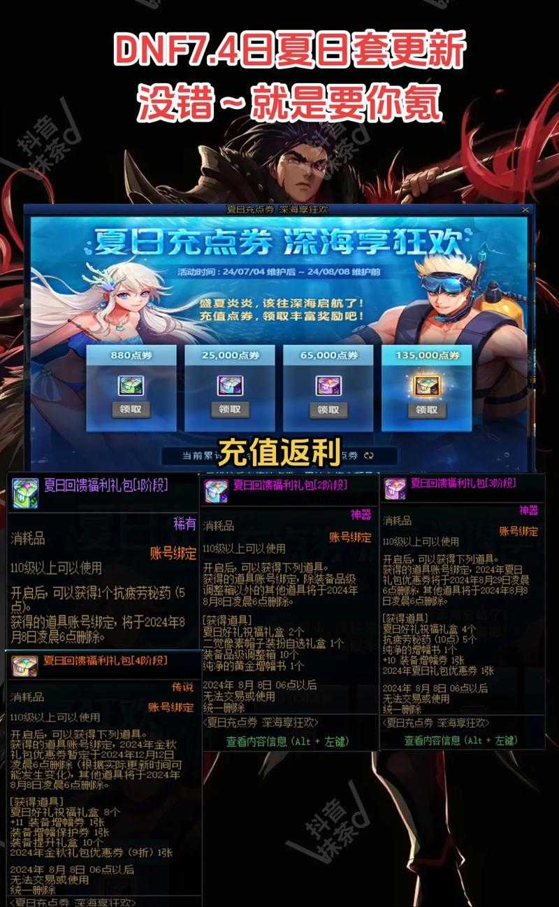《DNF》2020夏日套2025现状与对比分析