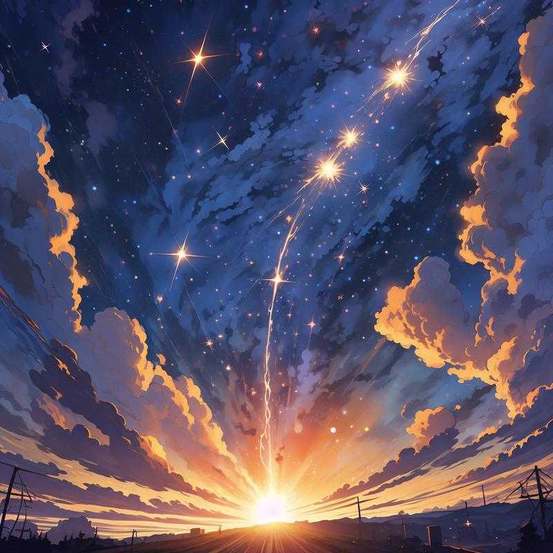 永恒星辰:璀璨不灭的宇宙之光