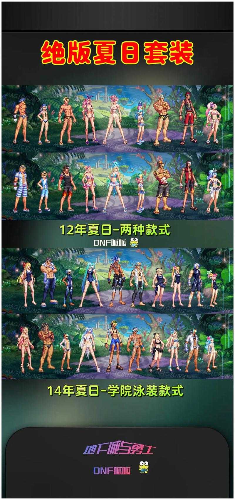 DNF 2025夏日清凉装备搭配与性价比指南