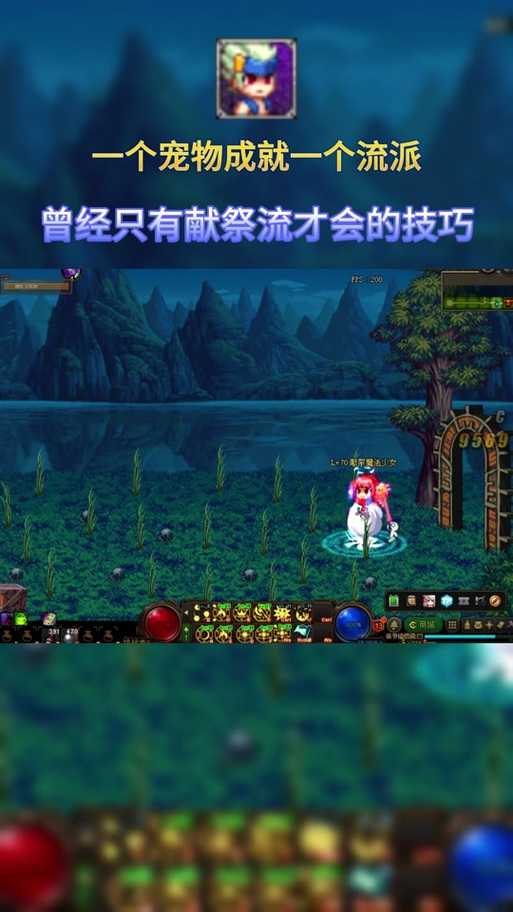 dnf献祭别人是什么意思