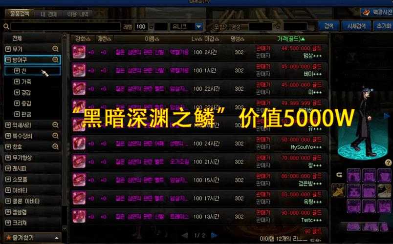 dnf深渊之鳞套装选择