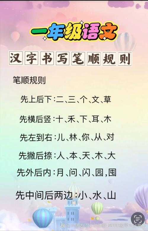 汉字教学:掌握正确笔顺的实用技巧