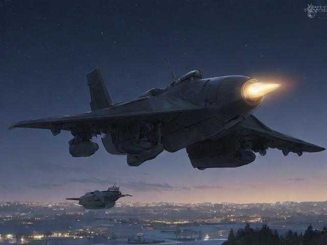 黑鹰突袭！洛杉矶夜空惊现神秘弹药运输机，夜鹰突入！洛杉矶夜空现神秘军机