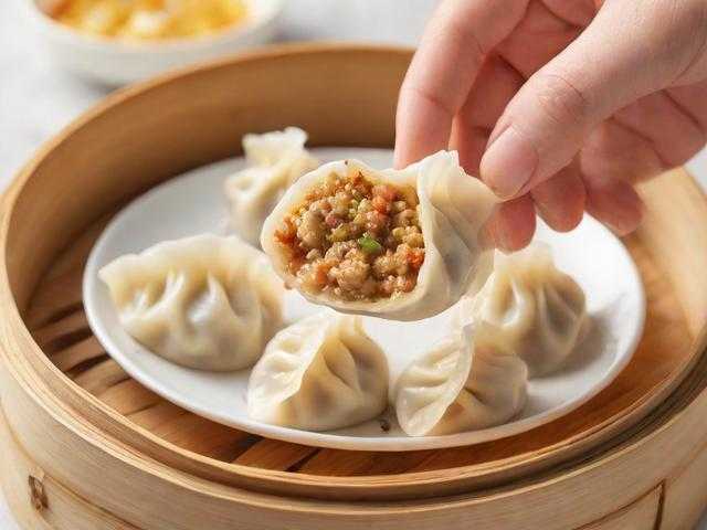 江教授秘制肉馅小水饺教程，手把手教你包不散馅