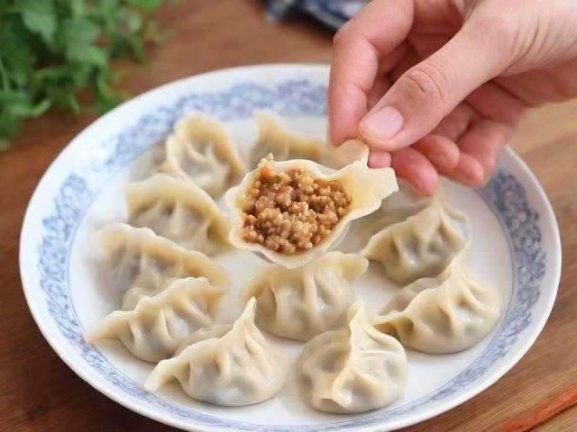 江教授秘制肉馅小水饺教程，手把手教你包饺子