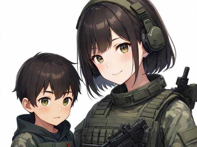 江西和平精英女播带个小男孩是谁