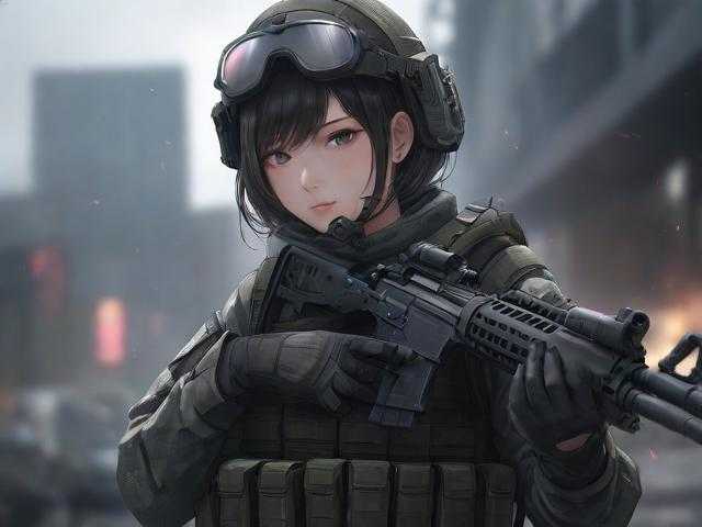 沐子绝地求生钢枪