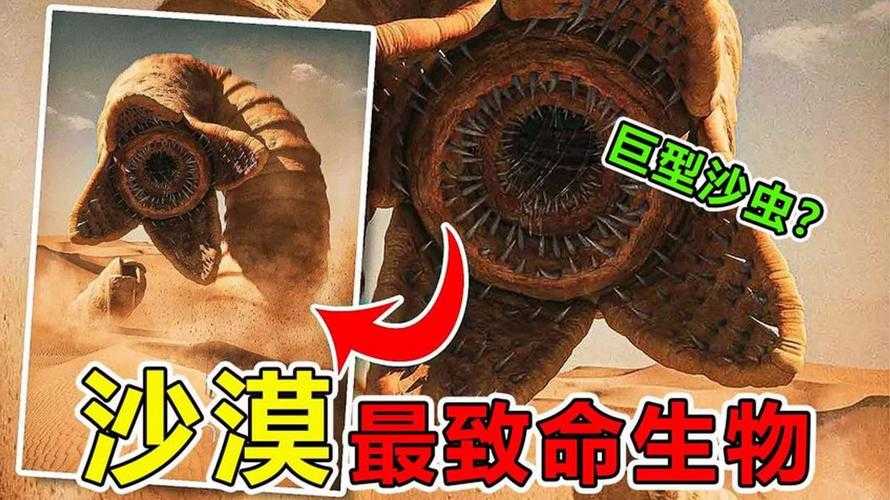 沙漠的恐怖沙虫我的世界 沙漠，沙虫 沙虫