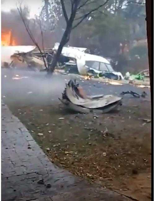 巴西热气球空中起火事故，8死1伤，惊魂时刻全记录