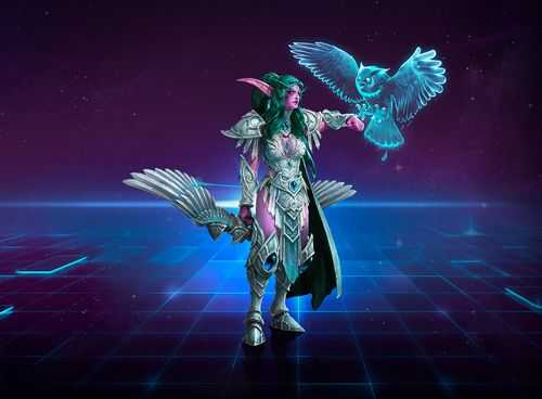 泰兰德在《魔兽争霸》中的动画效果与视觉效果