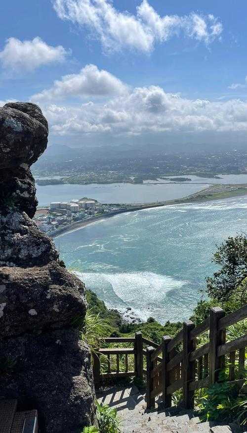 济州岛日出峰绝美风景图片精选