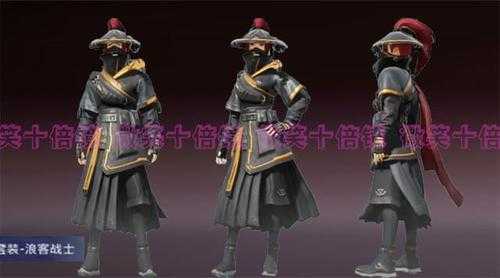 浪客战士实战效果和平精英 战士，精英，浪客