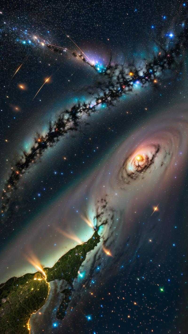 浪漫流星雨:与TA共赏最美夜空