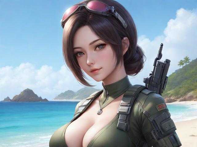海岛小嫂子和平精英