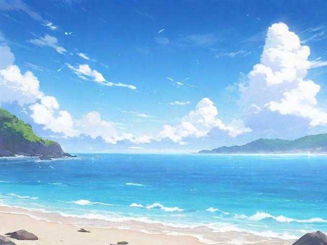 海岸魔法奇观：自然与神秘的焦点交汇