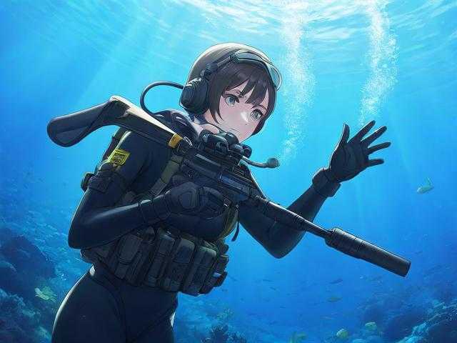 海底打卡和平精英教程视频，游戏 视频 潜水
