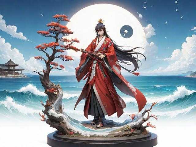 海景房阴阳师摆件图片
