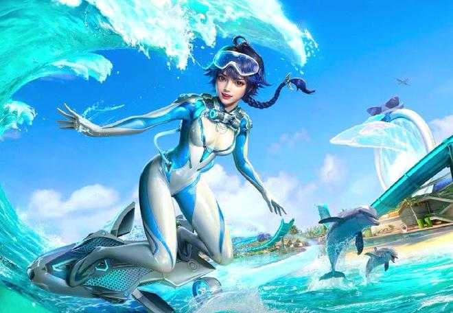 海洋之心女主播和平精英