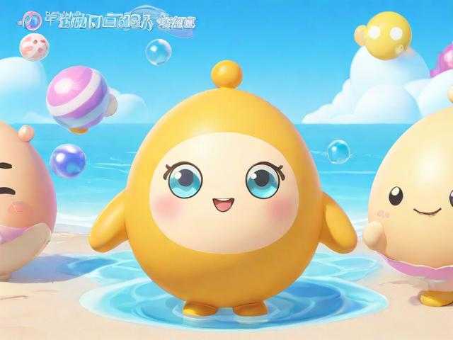 海洋球怎么画蛋仔派对图片 洋球，画蛋，海洋