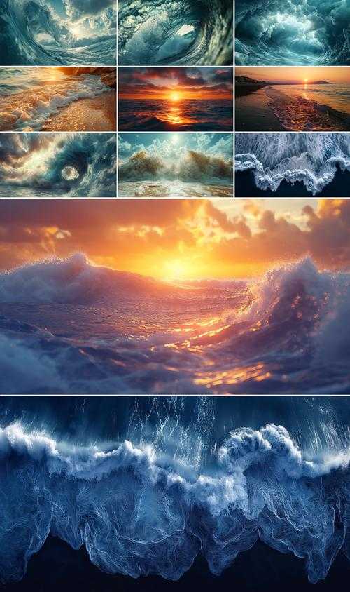 海浪和平精英视频素材下载,素材,视频 海浪