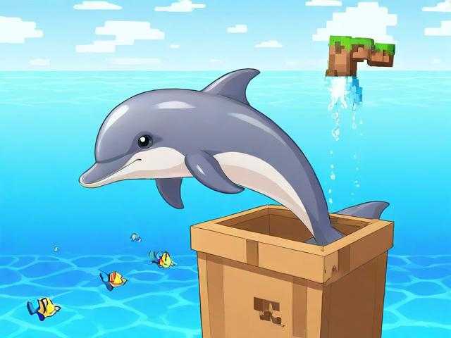 海豚怎么运走我的世界 海豚，箱子 运走