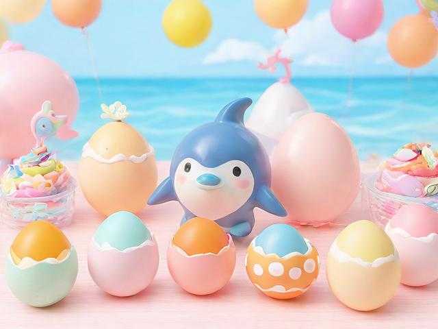 海豚蛋仔派对制作方法教程