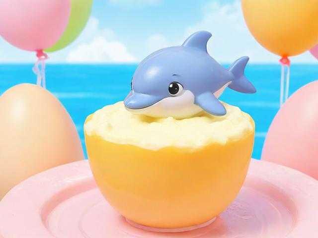 海豚蛋仔派对制作方法视频 制作方法 海豚 面糊