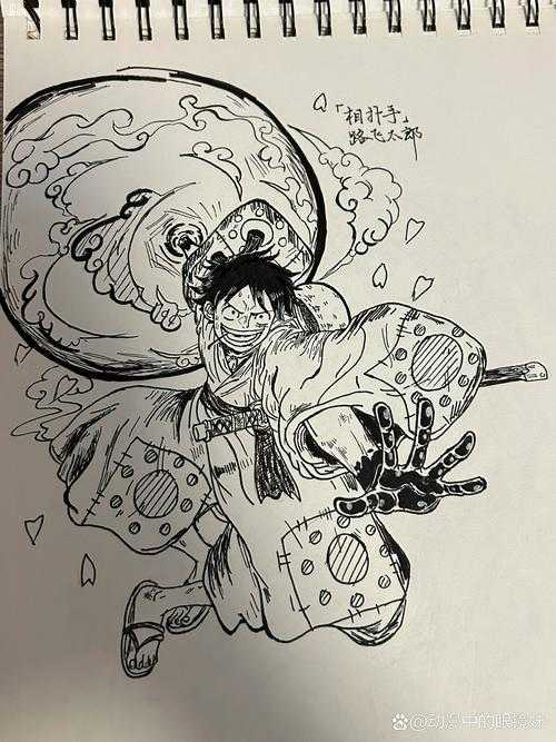 海贼王怎么画我的世界模型