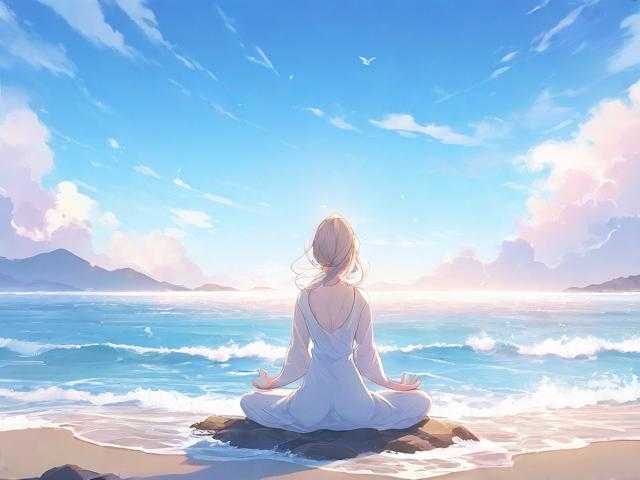 海边冥想引导：放松身心的海浪疗愈法