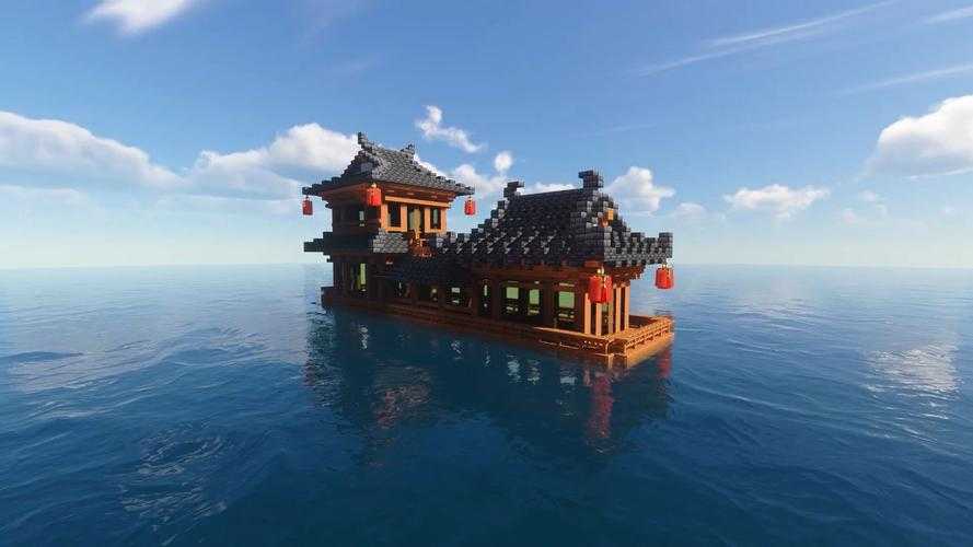海边小屋我的世界简单古风