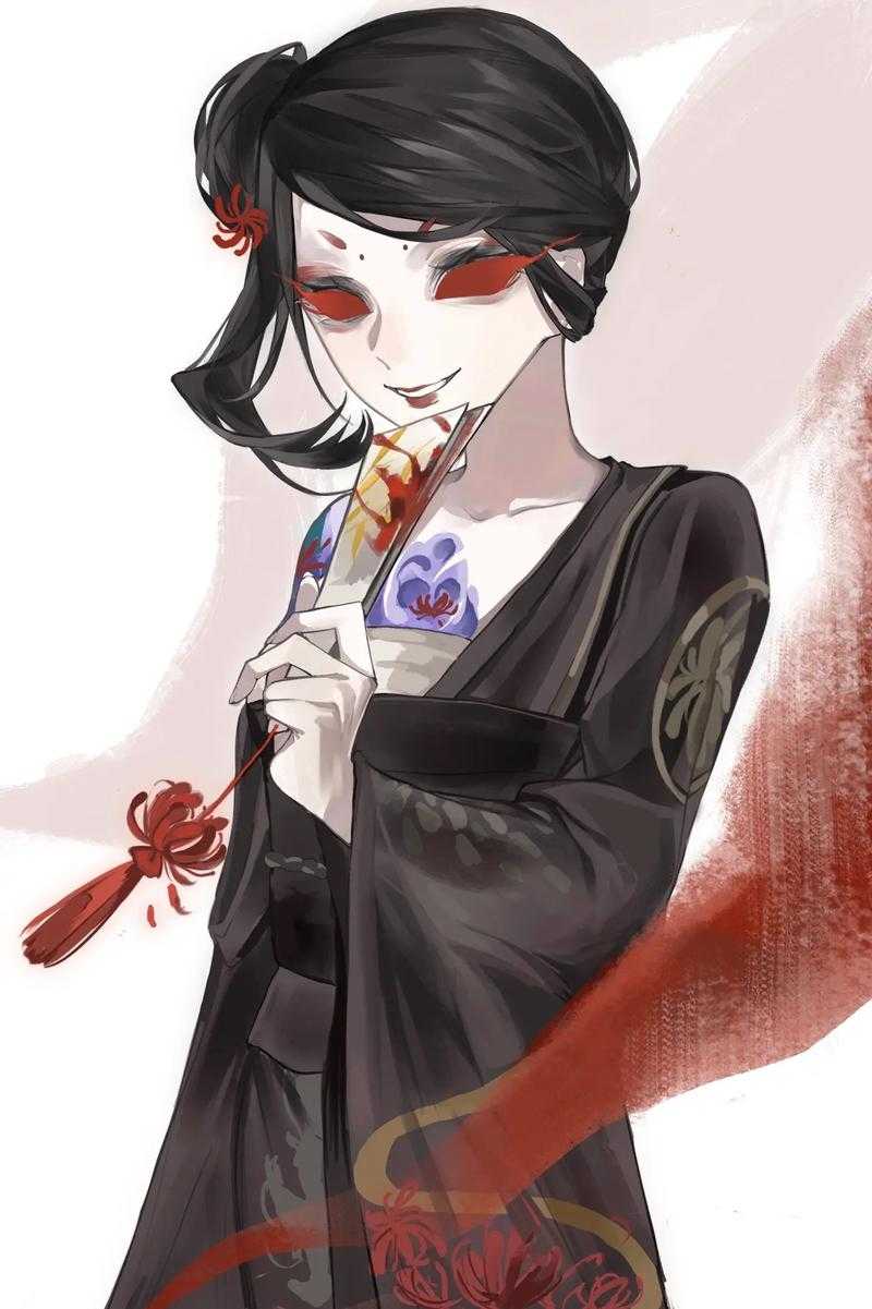 涂色数字油画第五人格红蝶 红蝶,数字油画,数字油画