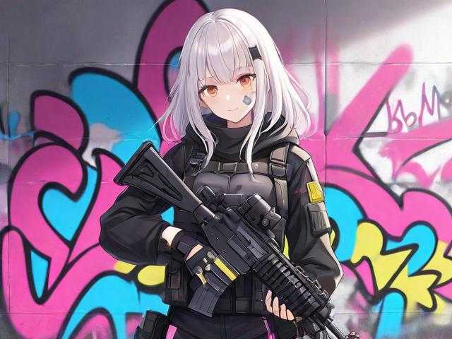 涂鸦少女视频和平精英下载，视频 游戏 涂鸦