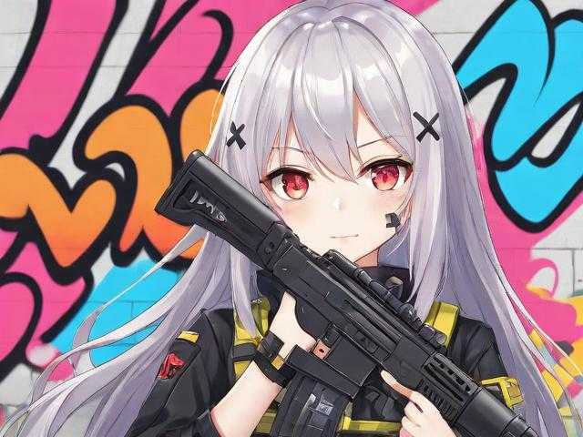 涂鸦少女视频和平精英怎么弄