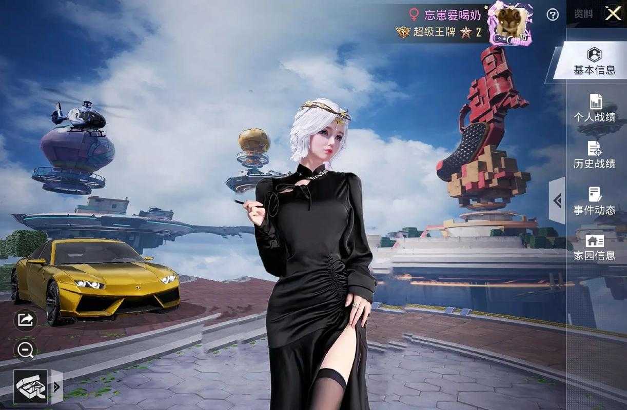 淑女步拍照和平精英 淑女,游戏,精英