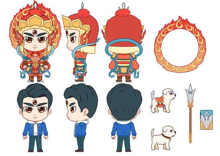 深圳魔幻奇兵卡通设计作品精选